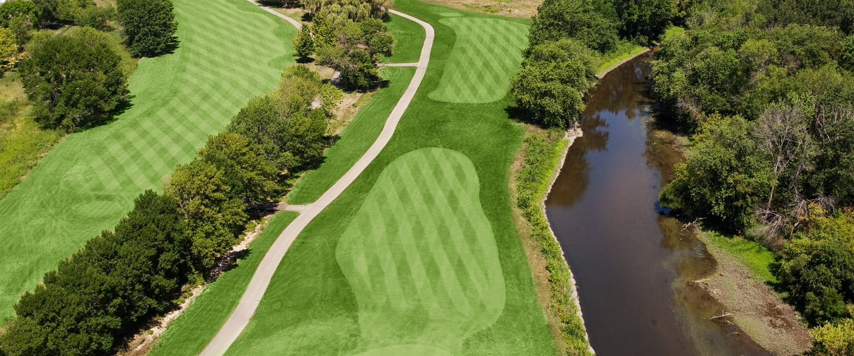 Fairway of golf course